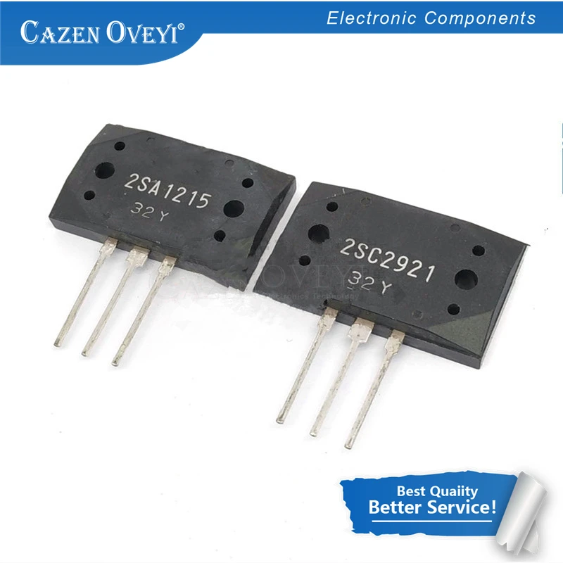 1 paar = 2pcs A1215 C2921 2SC2921 2SA1215 TO-3P