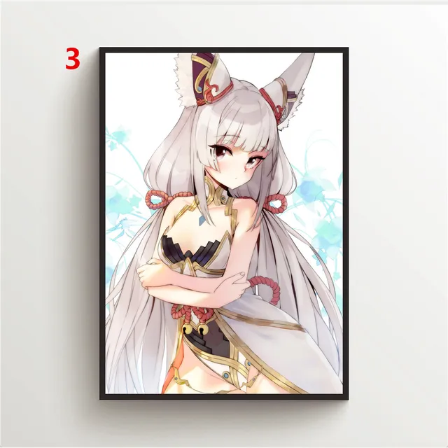  NMBCH Anime Otherside Picnic Canvas Poster Bedroom