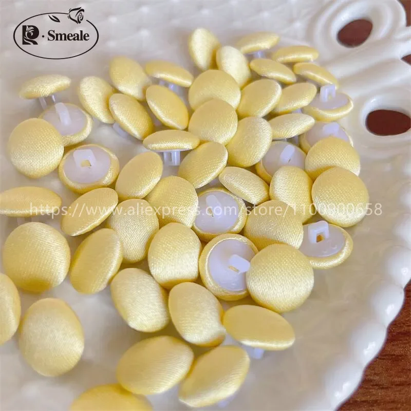 NICENEEDED 20 PZ Bottoni Rivestiti in Pelle PU, Bottoni da Cucito Rotondi Rossi da 18 mm, Bottone con Gambo in Finta Pelle Cucire sul Bottone da Tappezzeria