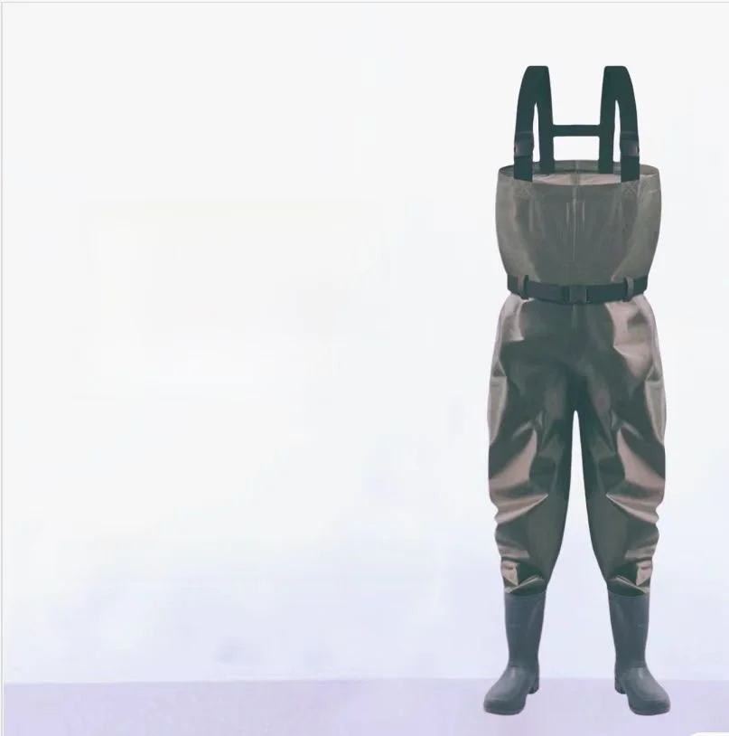 초경량 방수 낚시 바지 전신 방수 웨이딩 바지 내마모성 야외 해산물 채집 레인 팬츠