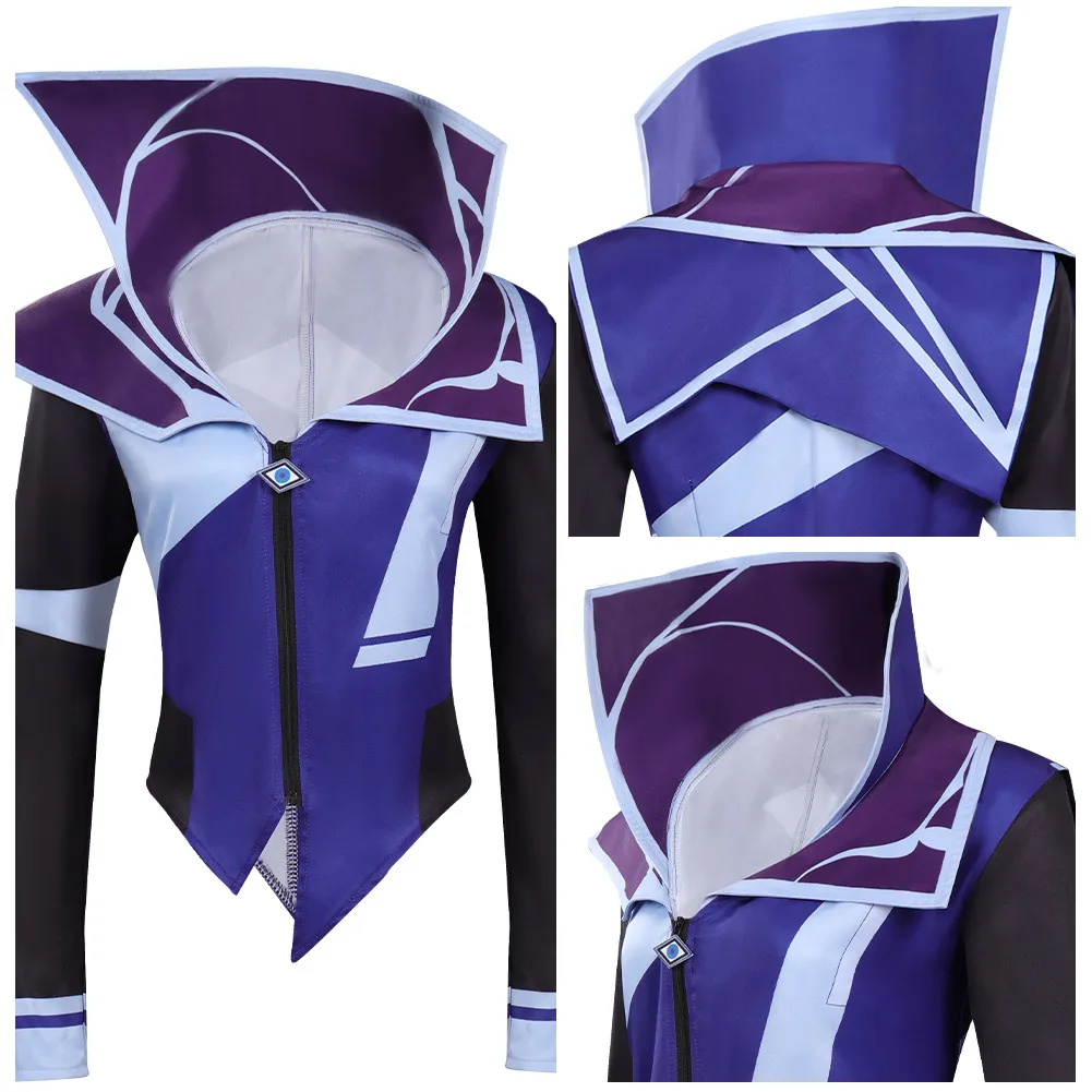 

Valorant Fade Cosplay Costume Hoodie Outfits Halloween Carnival Suit