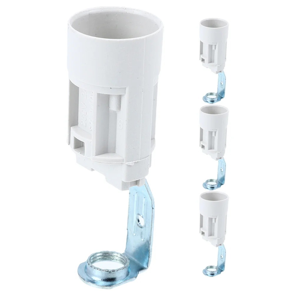

4 Pcs Holders Candelabra Socket Adapter Chandelier Lamp Parts Light Fixture
