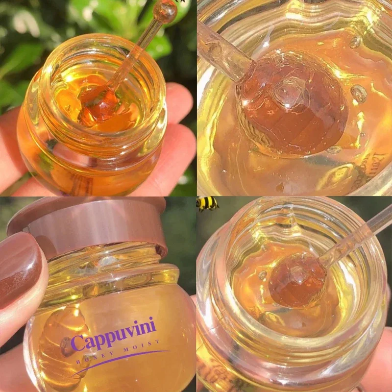 

10ml Honey Moisturizing Lip Mask Lip Oil Neutral Anti-wrinkle Lip Care Anti-cracking Smoothing Lips Fine Lines Sleep Lips Mask