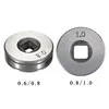 Wire Feed Roller Parts Mig Welding Line Wire Feed Drive Roller Parts 0.6-0.8 Kunrle-Groove V Groove 0.023"-0.030" Wire Feed 1