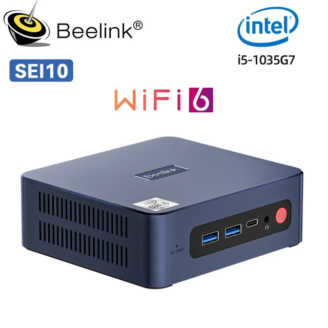 멀티미디어 사용을 위한 최적화된 2023 Beelink SEi 12 미니 PC 데스크탑 컴퓨터