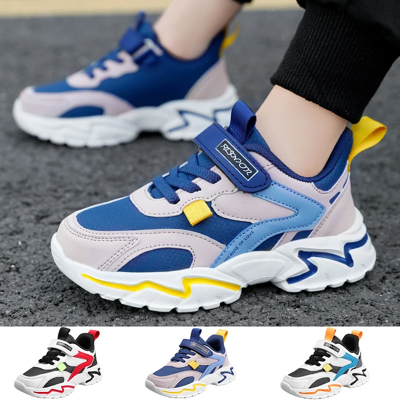 Sneakers Boys Girls Kids Running Athletic Tennis Comfort Mesh Breathable Shoes 
