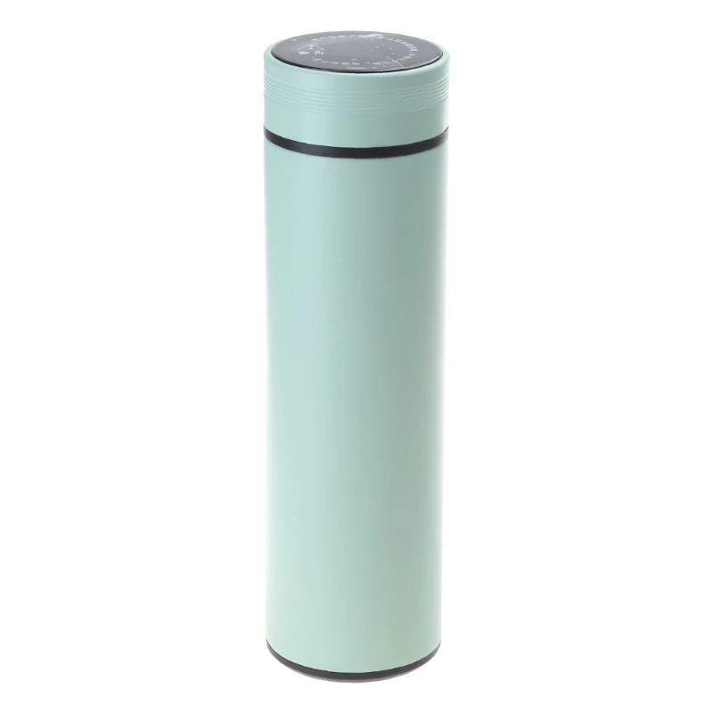 

480ML Stainless Steel Thermos Cups Temperature Display Vacuum Flasks Coffee Mug