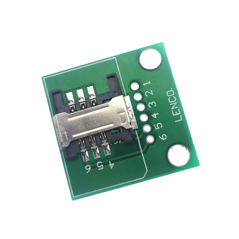 Micro SIM Card Socket Breakout Board - Electronics Development Module For DIY Projects