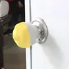 4 Pcs Luggage Wheel Cover Multi Purpose Knit Wheel Cover Can Be Used for Luggage Wheels Round Door Handles Office Chair Wheels 3