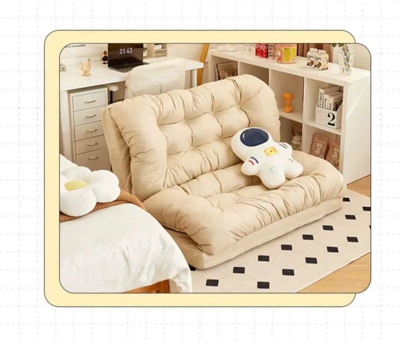 Sponge Filling Lazy Couch Folding Living Room Single Sofas Waterproof Wear-resistant Creative Adjustable Sofas Home Furniture