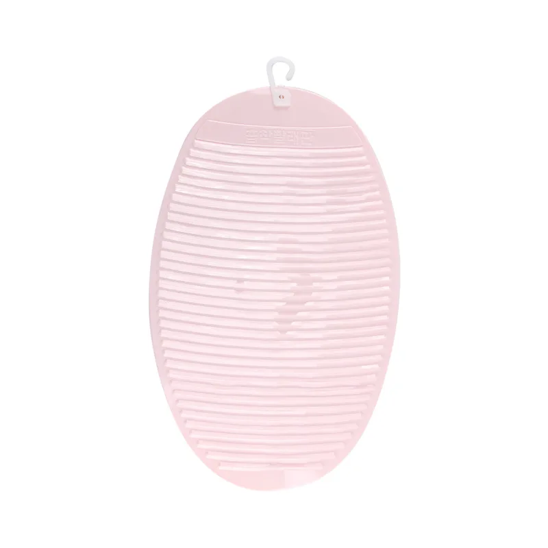 Creative Soft Rubber Washboard Portable Small Washboard Mini Anti-slip Laundry Mat Foldable Soft Laundry