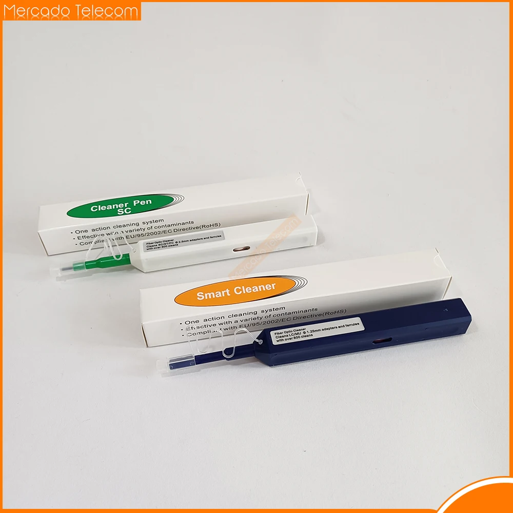 Fiber Optic Cleaner Toolkit 550times Cleaner Box And 800 Times Cleaning Pen SC/FC/ST Alcohol Bottle Cotton Swab FTTH Tool Set