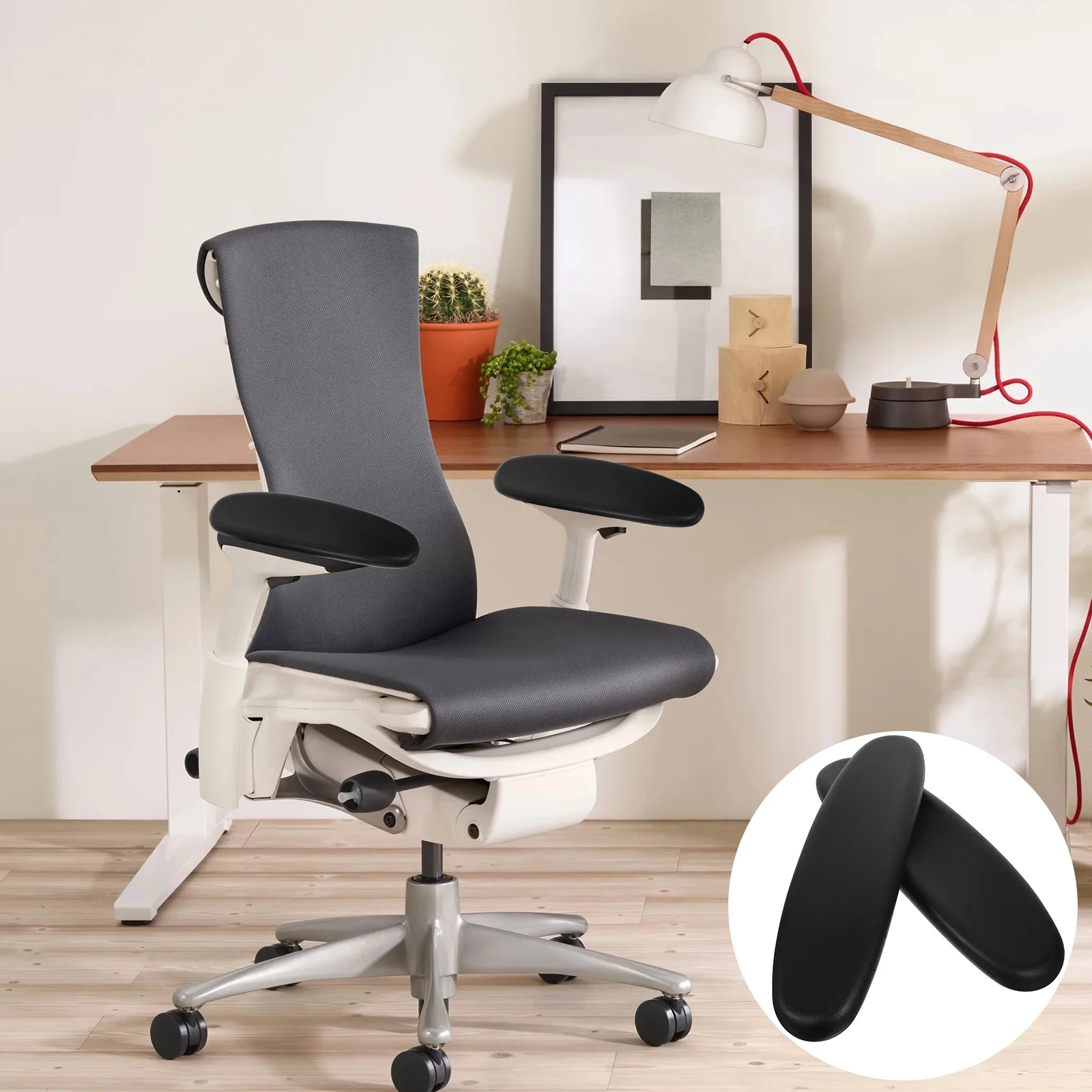 

1 Pair of Office Chair Arm Rest Replacement Chair Arm Pad Gaming Chair Armrest Cover