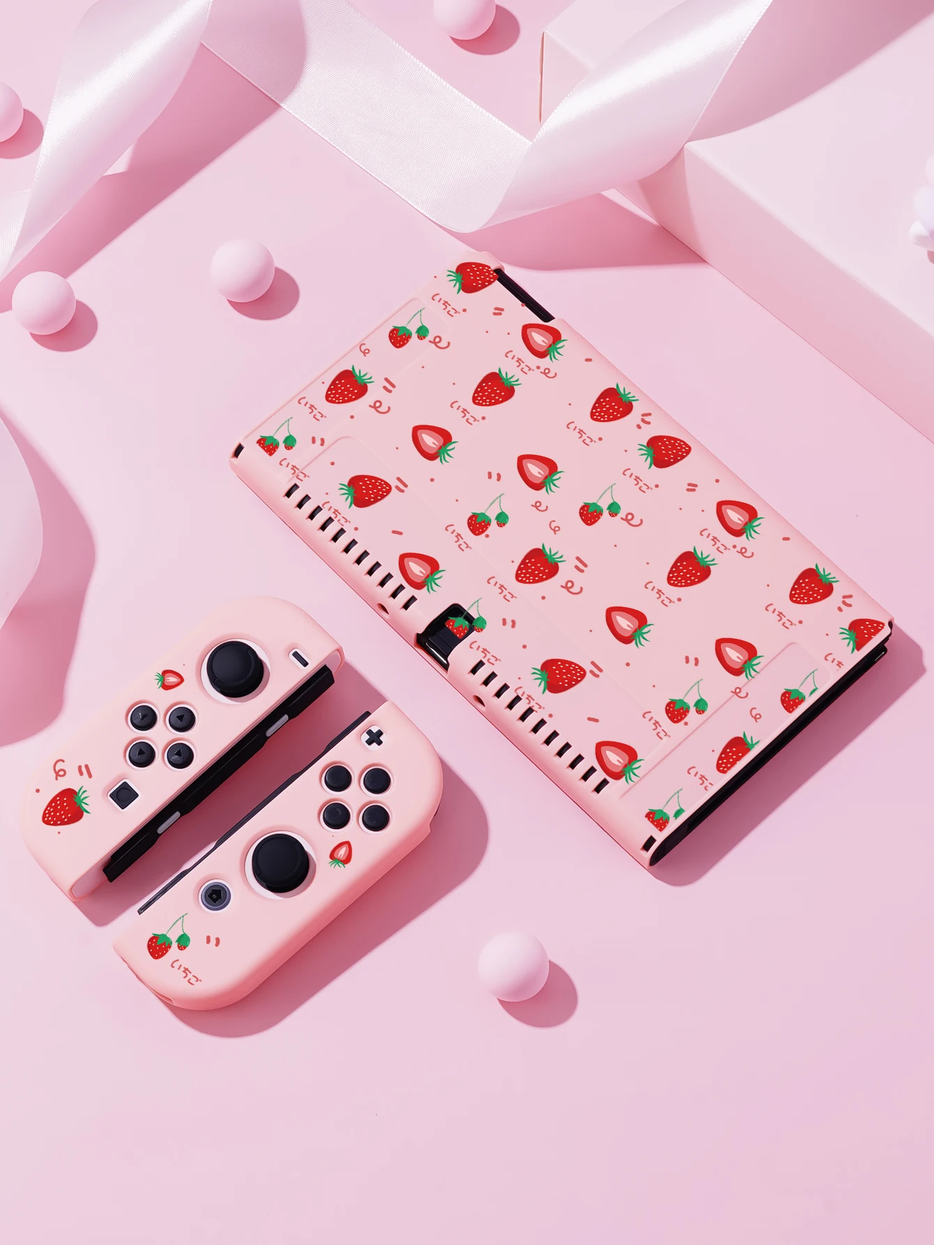 Strawberry-Protector-Case-for-Nintendo-Switch-OLED-NS-Game-Accessories ...