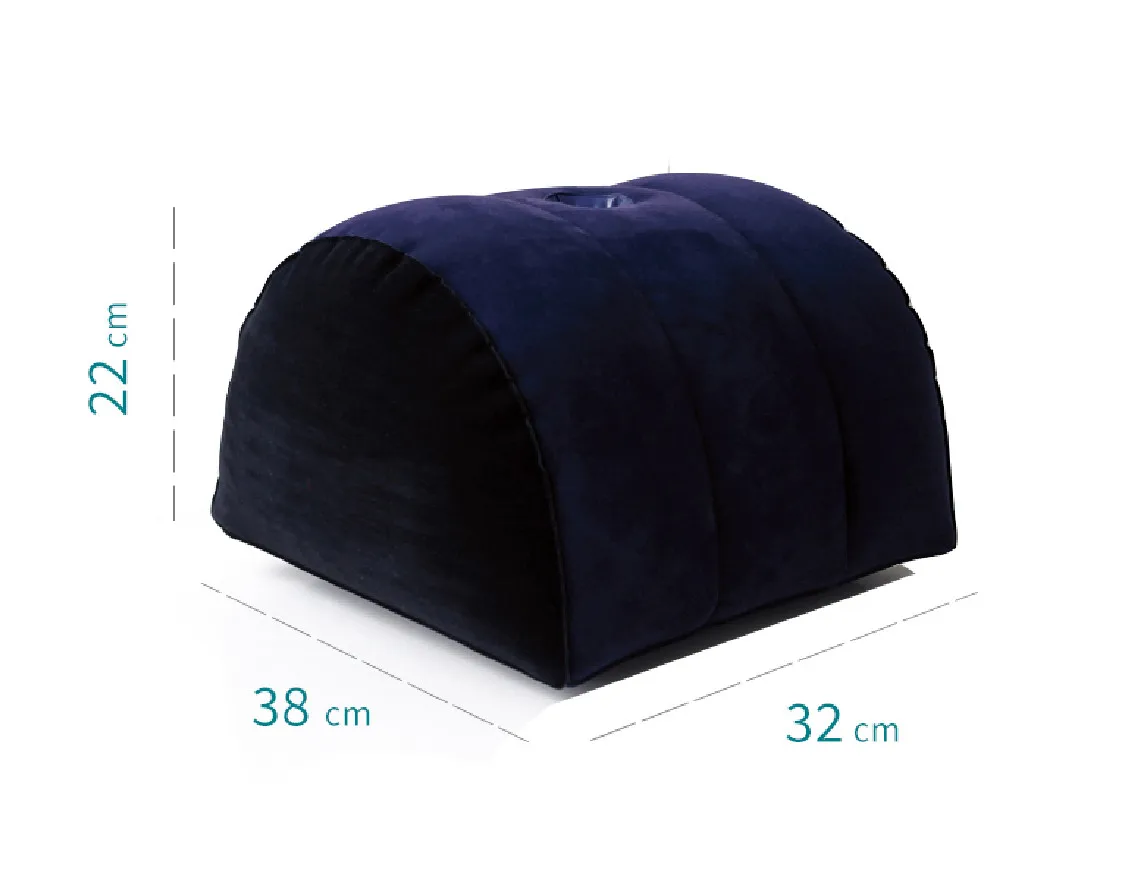 Sex Toy Pillow For Couple Position Cushion Backrest Triangle Lnflatable Furniture,Adults Sex Furniture Toys With Hole Vibrator