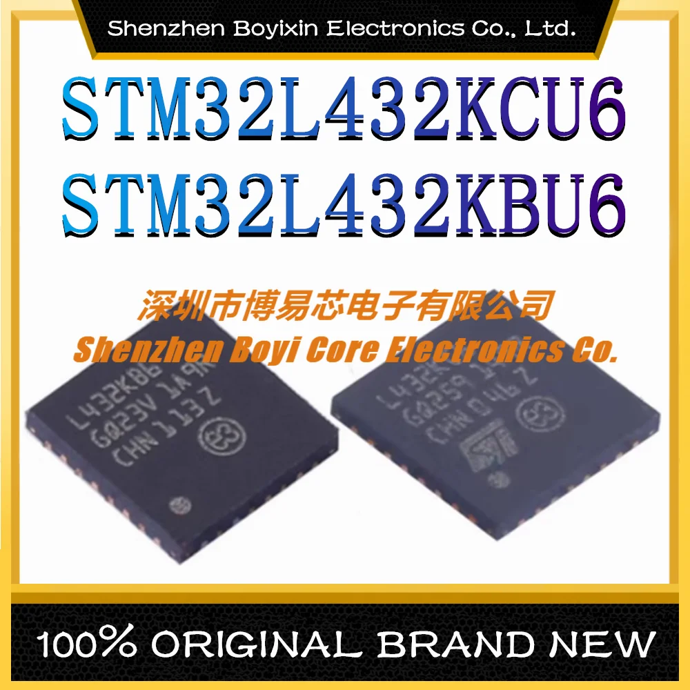 STM32L432KCU6 STM32L432KBU6 package UFQFPN-32 new original genuine microcontroller (MCU/MPU/SOC) IC chip new original spot tm4c123gh6pzt7 qfp 100 embedded 32 bit microcontroller tiva microcontroller embedded ic chip