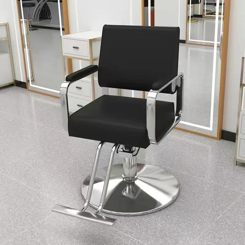 

Luxury Haircut Barber Chair Adjust Tattoo Hairdressing Barber Chair Modern Spa Chaise Coiffeuse Barbershop Furniture QF50BC