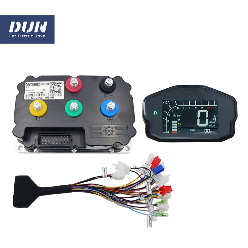 3KW-4KW 190A 72V ND72360 BLDC Programmable Motor Controller Fardriver with  ONE-LIN DKD Display For QS Spoke E-Bicycle AliExpress Mobile