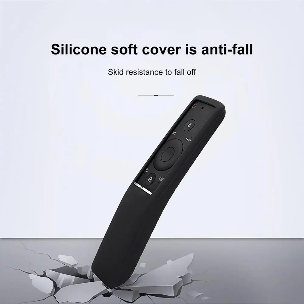 Silicone Dustproof Smart TV Remote Control Cover Protective Case for 4K
