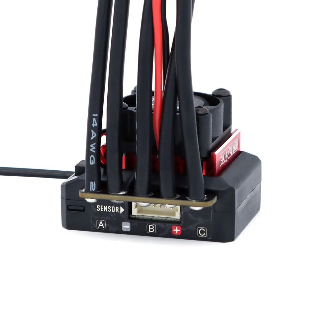 Carte de programmation pour ESC brushless, connectée au contrôleur de vitesse ROCKET-RC, réglage des paramètres