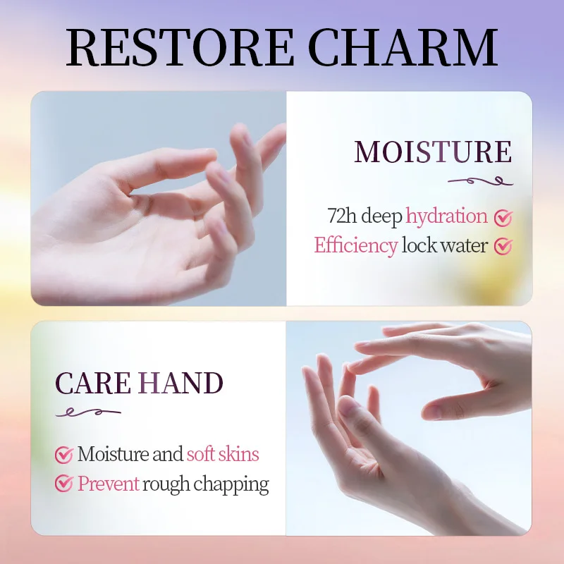 Hand Cream Moisturizing Repair Hand Care 30g Anti Dry Hand Lotion Anti-crack Fruity Floral Fragrance Smooth Hydrating Skin