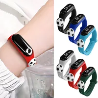 Children'S Bracelet Watch Football Decoration Cartoon Watch Suitable For Students Outdoor Electronic Display Time Watches 2