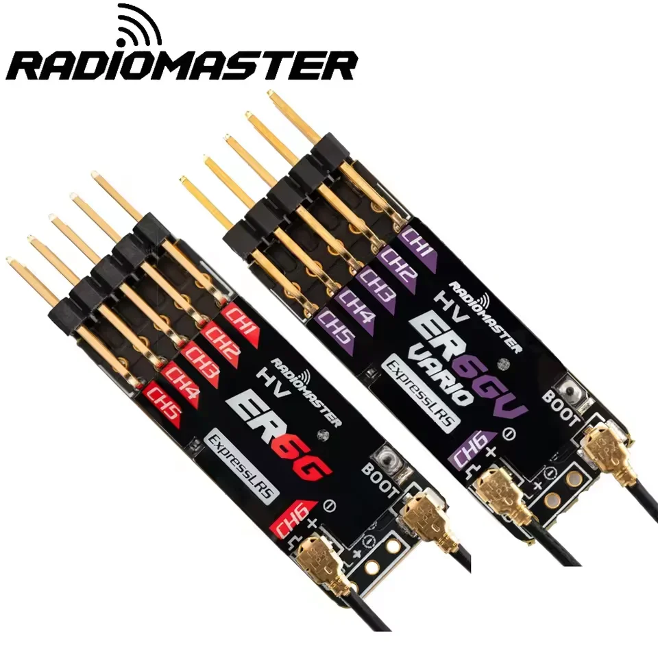 รูปสินค้า RadioMaster ER4 4CH ER6 6CH ER8 8CH ExpressLRS 2.4GHz PWM สําหรับ RC FPV Drone รถเรือรถบรรทุกแข่งยาวช่วง