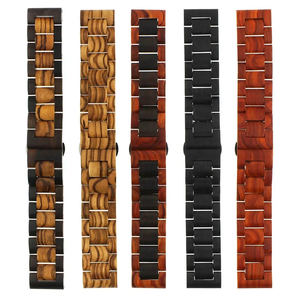 Elegant Wooden Watch Band - Premium Wood Bracelet