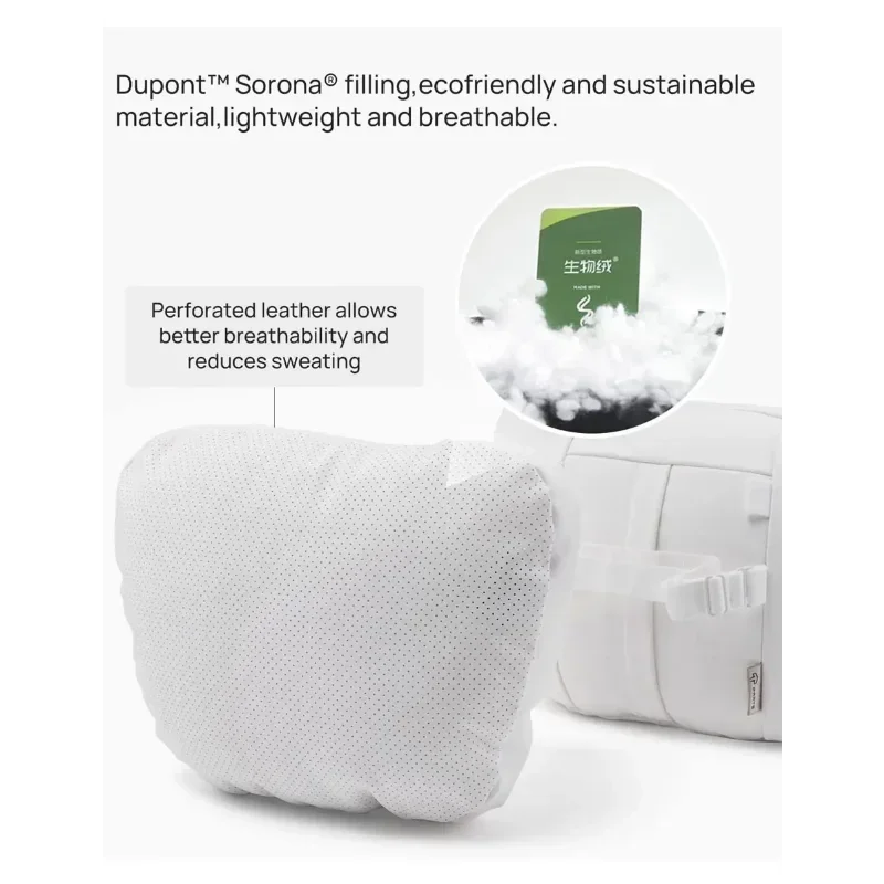 Headrest Neck Pillow For Tesla Highland Model 3/Y Model S X Car Neck Pillow For Traveling car headrest car pillow car neck pillow