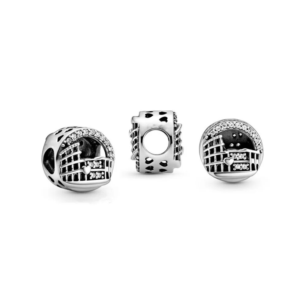 New Medicine Contadora Psychology Hollow fixed bead DIY Charm Fit S925 Silver Original Bracelet for Women Jewelry Gift beads charms,charm jewelry,sterling silver jewelry,silver charm bracelet,sterling silver beads charm