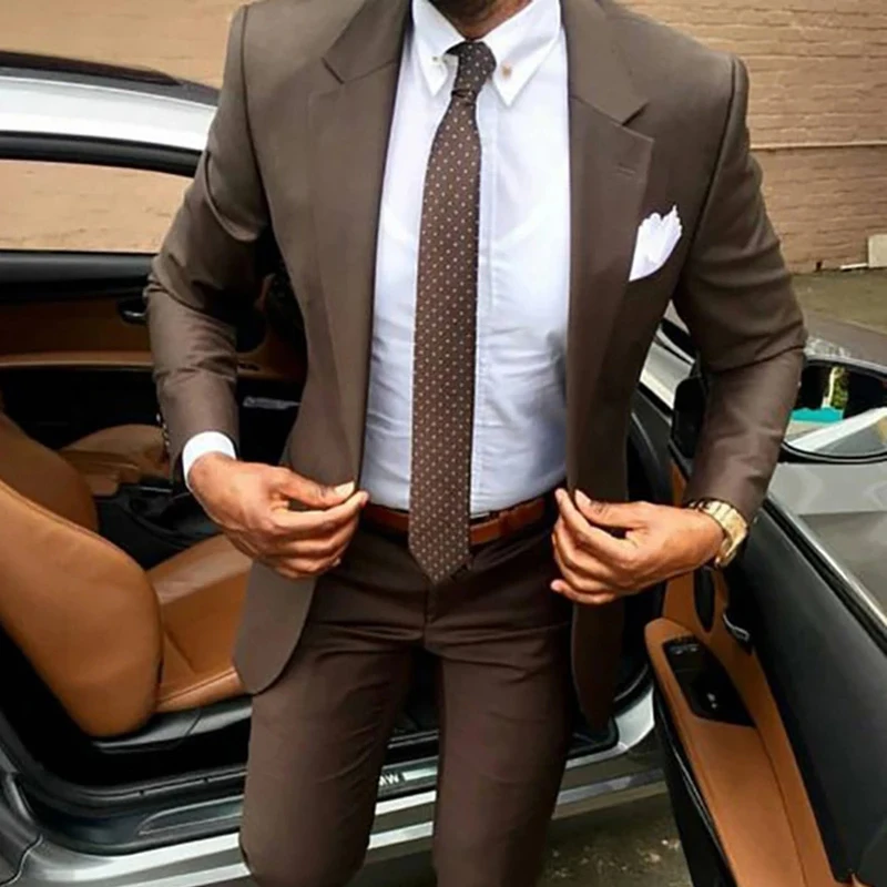 Dark Brown Lazio Suit in | SUITSUPPLY US