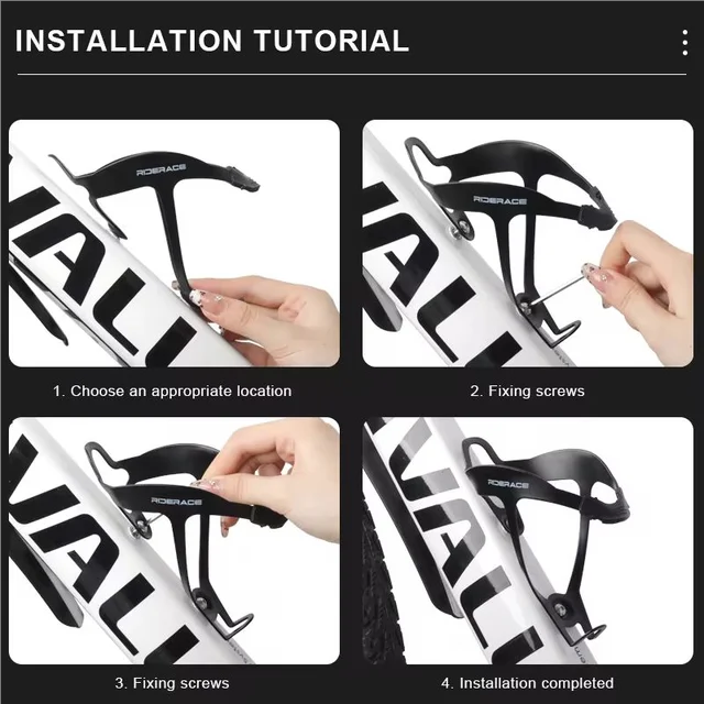 MTB Bike Water Bottle Cage Cup Bracket For Road Cycling Kettle Mount Bicycle Bottle Holder Aluminium Alloy Lightweight 4