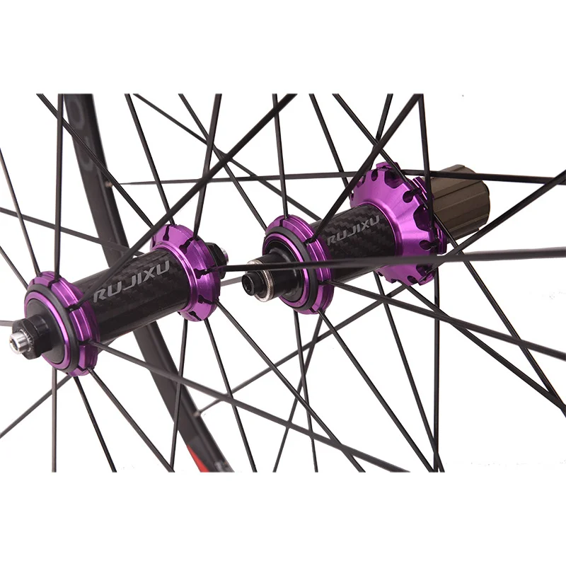 Σετ τροχών ποδηλάτου RUJIXU DTX5 700c V Brake Carbon Fiber Wheels Road - Image 6