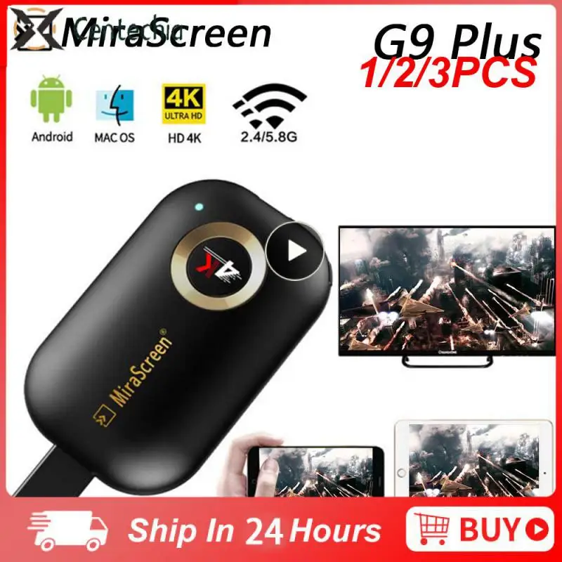 

1/2/3 шт. Mirascreen G9 Plus 2,4G/5G 4K Miracast Wifi для DLNA AirPlay TV Stick Wifi Дисплей Dongle приемник для IOS Android