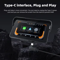 EKIY Wireless CarPlay Moto Android Auto GPS Motorcycle Navigation Display Screen 5.0 inch Portable Digital Motorcycle Dashboard - Image 6