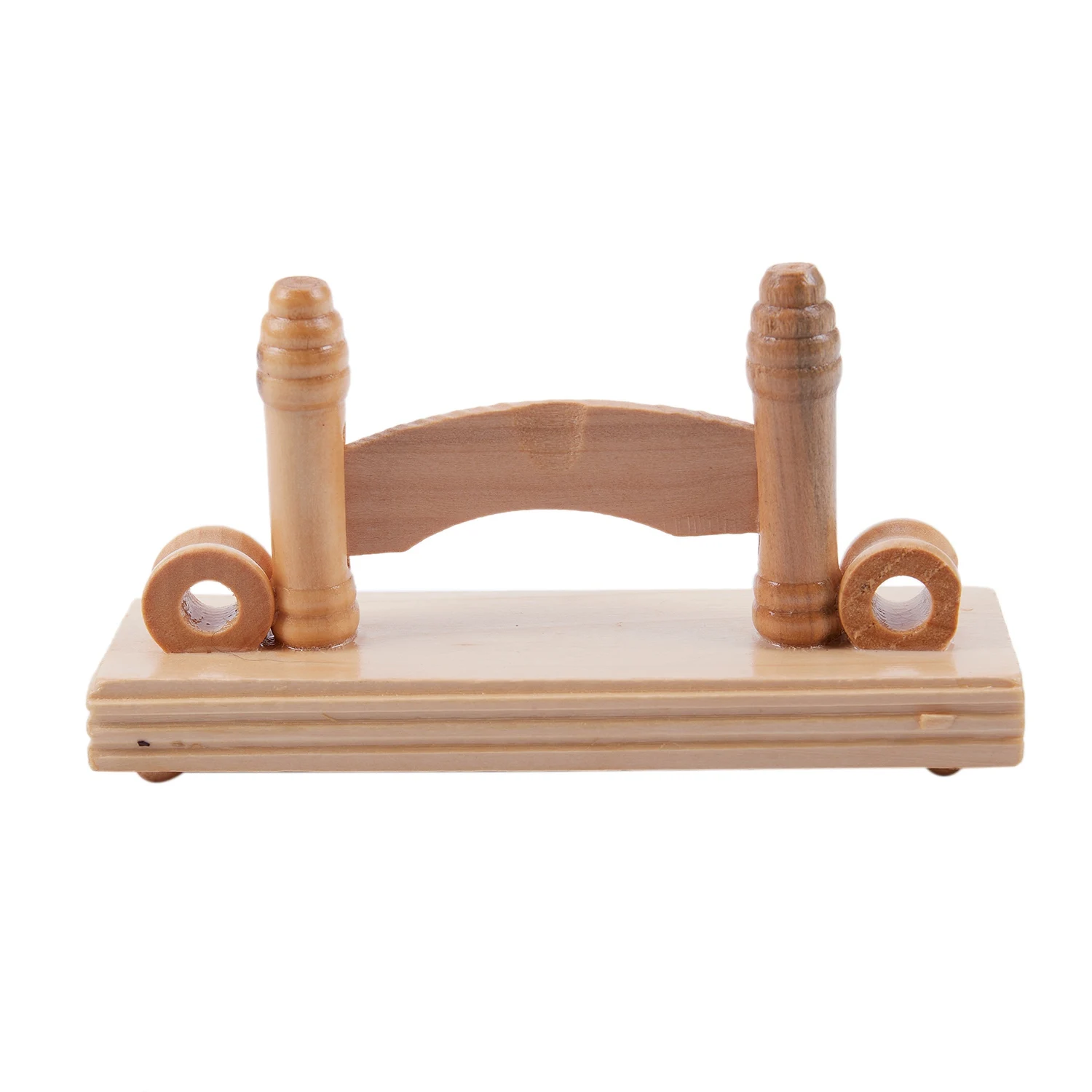 

Wooden Vintage Style Hand Fan Stand Display Base Holder Wood Color
