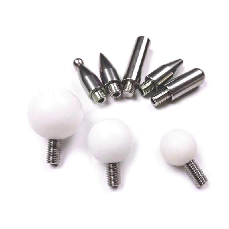 

Auto Dent Maintenance Paintless-Car Dent Repair Tool Dent Hook Tip Accessories Slide Bar Replacement Head for M8 Thread