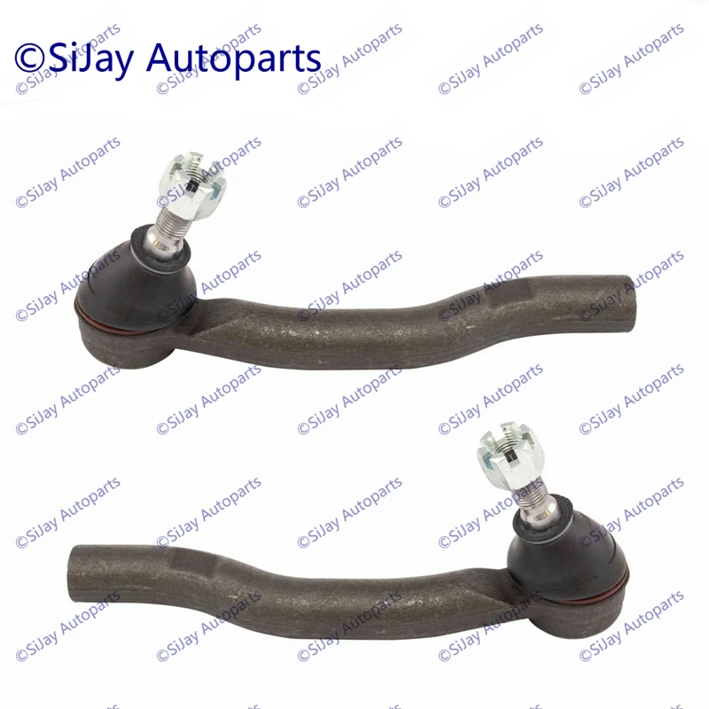 Set Of 2 Steering Rack Outer Tie Rod Ends For Toyota Avensis Verso 2009-2018 45046-05070 45046-09660 45047-05060 45047-09320