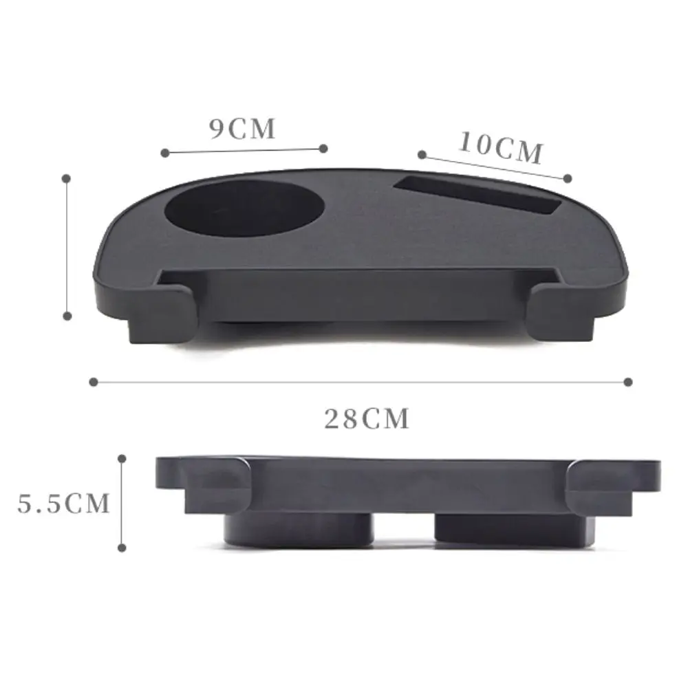 1Pcs Recliner Folding Chair Tray Drink Holder Portable Side Tray Breakfast Black Khaki Beach Chair Cup Holder 6