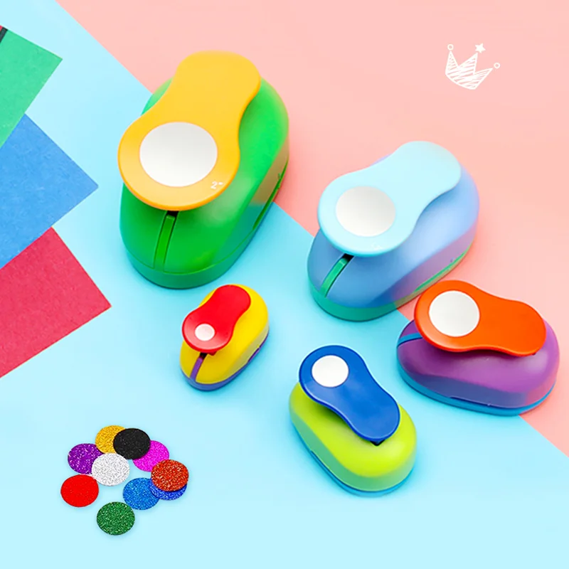 Paper Punch Circle Punch 8/22/15/38/25/38/75mm Round DIY Craft Hole Puncher Scrapbooking Punches Maker Scrapbook Paper Cutter Embossing Tool