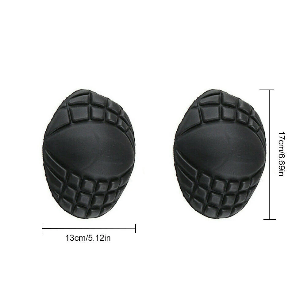 5PCS Motorrad Fahrrad Reiten Jacke Reiten Kleidung EVA Wärme-gepresst Schulter Pads Zurück Ellenbogen Schulter Rüstung Einsatz Schutz – Detail 10