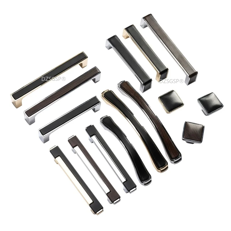 ModernSimpleChestofDrawersDoorpullingEuropeanHandpullZinc