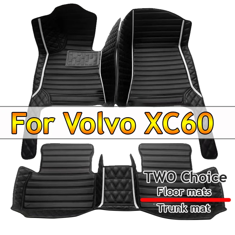 

Car Floor Mats For Volvo XC60 2018 2019 2020 2021 2022 Custom Auto Foot Pads Automobile Carpet Cover Interior Accessories