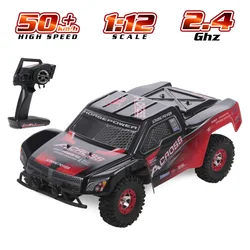Wltoys – voiture de Course RC 12423G, 50 km/h, camion de Course à grande vitesse, 4WD RTR RC, jouets pour enfants, 1/12, 2.4 