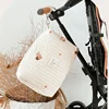 Portable Stroller Nappy Bag Quilted Baby Diaper Caddy Organizer Embroidered Mommy Bags Babies Accessories Changing Bag Storage 3