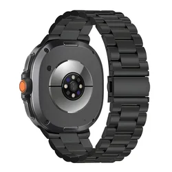 Premium Stainless Steel Luxury Metal Bracelet Replacement Watch Strap - Watch 8 40 - 44 - 46mm (Black)