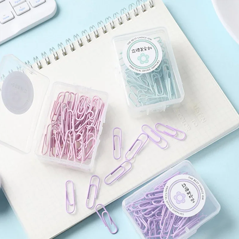 

50 шт./набор, металлические зажимы для бумаги, 28 мм