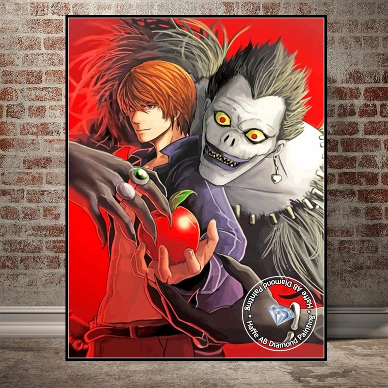 POSTER STOP ONLINE Death Note - Manga/Anime TV Show Poster/Print (Character  Collage) (Size: 24 x 36) multicolor : : Home & Kitchen