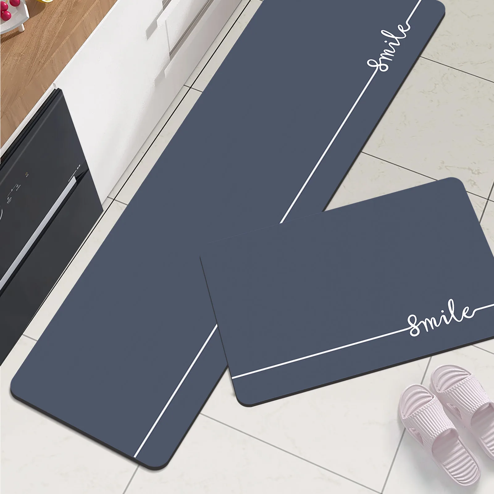 מחצלת רצפת מטבח עמיד למים לא להחליק אזור ארוך מטבח שטיח שטיח לחדר אמבטיה doormat washable