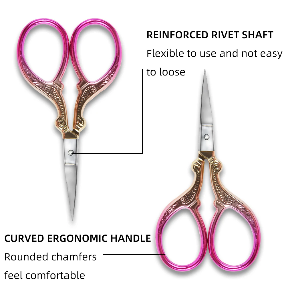 1Pcs Pink Cuticle Scissors Nail Clipper Trimmer Dead Skin Remover Cuticle Cutter Professional Nail Art Tools Manicure Supplies